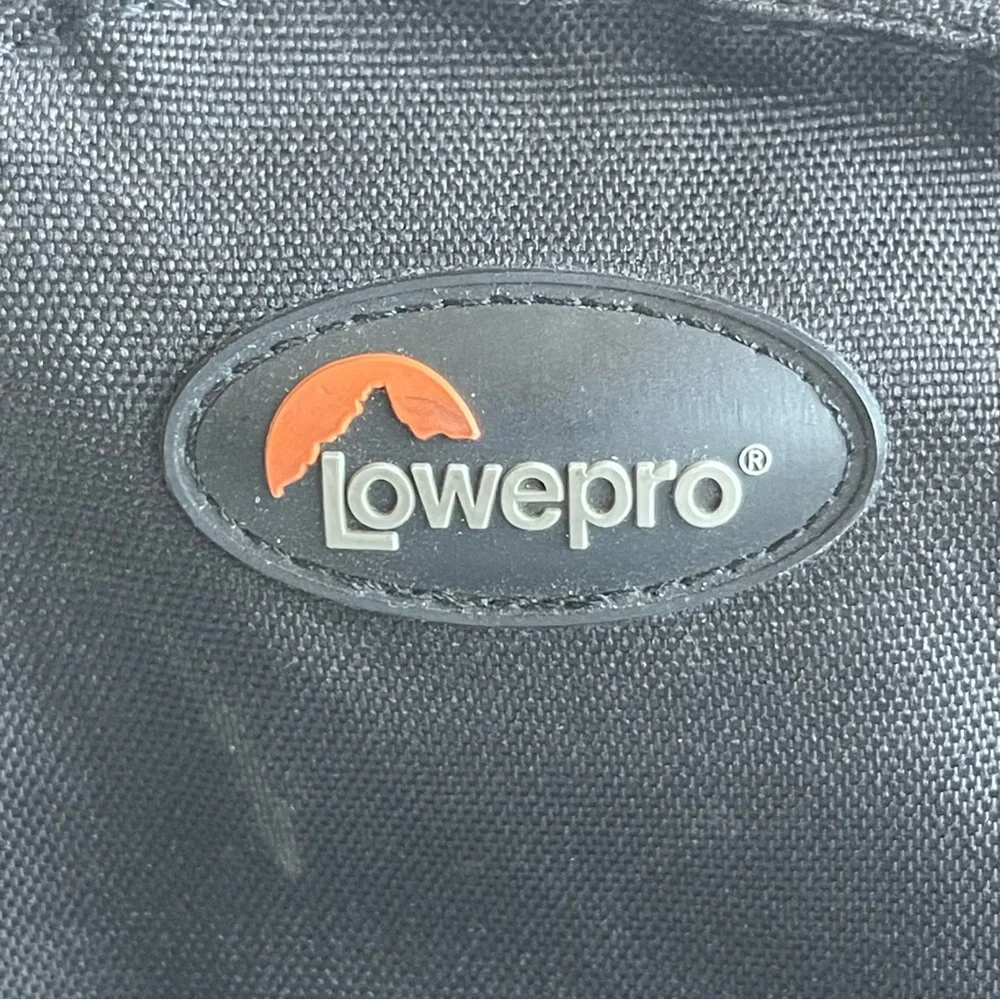 Lowepro Black Micro Trekker 100 Lightweight Camera Backpack w Hip Belt